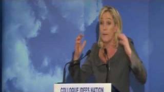 Discours de Marine Le Pen à l'issue du colloque "Idées Nation" sur la Santé