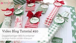 Video Blog Tutorial #20 – Doppelseitige Milchcontainer-Verpackung