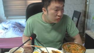 영강 치즈 돈가스 쫄면 16분컷 ㄷㄷㄷ cheese tonkatsu
