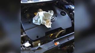 Мазда 5/3 замена дизельного топлива фильтра.  Wechsel Kraftstofffilter Mazda 5/3