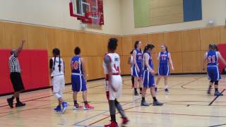 Lady Legends AAU 8th grade girls vs SF Rebels May 13 2017