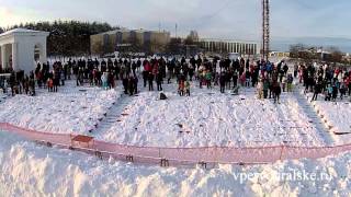 Первоуральск ледовые авто гонки "Трек-400" 9 января 2016 HD