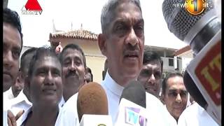 මහින්ද රාජපක්ෂට තියෙන ලොකුම ප්‍රශ්නේ තමා එයාට අතීතය අමතක වෙනවා ඉක්මණට - සරත් ෆොන්සේකා