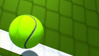 Free Background Video Loop: Tennis Ball Falling