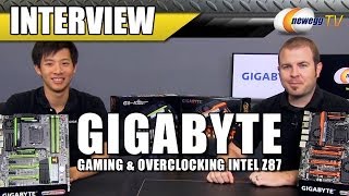 Gigabyte Gaming & Overclocking Intel Z87 Motherboards Interview - Newegg TV