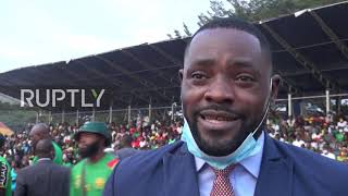 Cameroon: Hundreds gather in outdoor fan zone to experience AFCON match