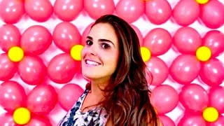 Parede de Balões Simples e Fácil de Fazer para Festa Infantil