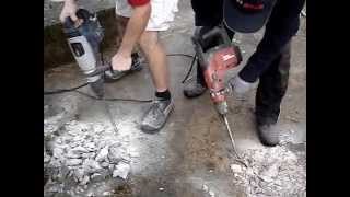 Vergleich Kombihämmer BOSCH GBH 5-40 DE gegen HILTI TE 55