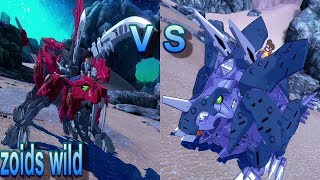 zoids Wild ゾイド ワイルド キング オブ ブラスト 覚醒ファングタイガー AWAKENS FANG TIGER VS トリケラドゴス TRICERADOGOS