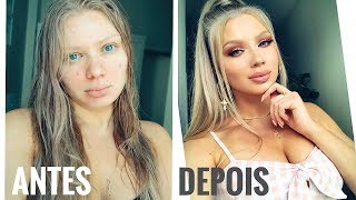 TRANSFORME-SE COMIGO - Make e cabelo | Daria Dasha