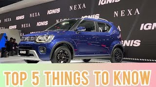 2020 BS6 MARUTI IGNIS FACELIFT| TOP 5 THINGS TO KNOW| जानिए top 5 बातें| GEEKYAUTO