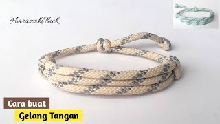 Cara membuat Gelang motif " Triple Band" | How Made a Bracelet Paracord - Ide Kreatif