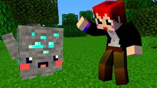 もしもマイクラのブロックに命が宿ったら？【あかがみん/赤髪のとも/マイクラなのに】
