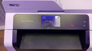 How to reset the toner levels on a brother MFC9340CDW