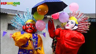 ONDEL ONDEL beri PAYUNG CINTA untuk ONTY!! - KEPOMPONG BALON - ONDEL ONDEL