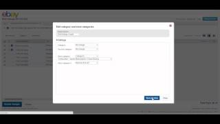 Bulk Edit eBay Categories