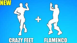 FORTNITE CRAZY FEET DANCE + FLAMENCO