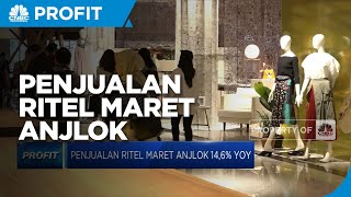Turun 14,6%, Penjualan Ritel Maret Masih Anjlok