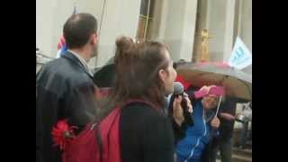 Manif sous la pluie Paris 24 06 A