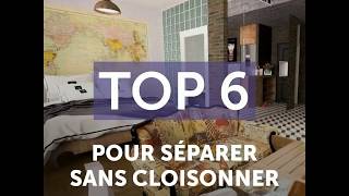 TOP 6 Séparer une pièce en 2 sans cloisonner - Ooreka.fr