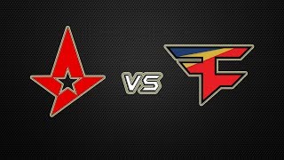 FaZe vs Astralis / Final /  ELEAGUE Premier 2017 map 1 - cache