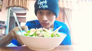 #ASMR #Mukbang กินยำสลัดผักใส่ไก่ จัดเต็มปากเต็มคำ กินแซ่บคักขนาดไอกะเป็นหวัด