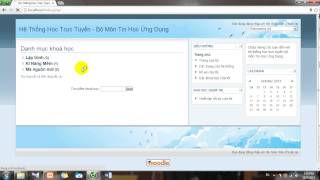 [VT] Hướng dẫn tạo khóa học mới cho phép người dùng tự ghi danh trong Moodle