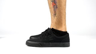 Tênis DC Shoes New Flash 2 TX Black/Black | Skate Shop Willian Radical