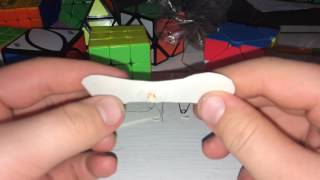 Min hemmagjorda Fidget spinner av papper