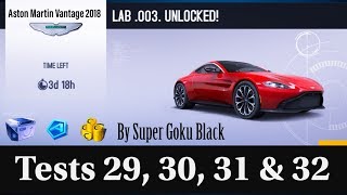 Asphalt 8: Aston Martin vantage 2018 R&D | Lab 3 Test 29-32