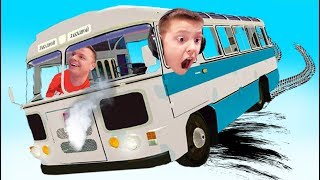 ЕДЕМ на Советских МАШИНАХ !!! ИГОРЬ и ПАПА ищут МОСКВИЧ