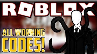 ALL WORKING STOP IT, SLENDER! 2 CODES! (April 2019) | ROBLOX