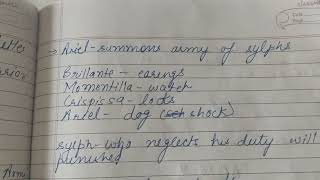 " The Rape of lock" poem by Alexander Pope