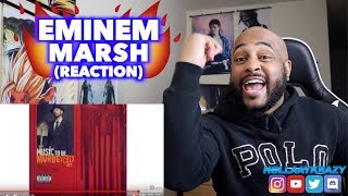 THIS HAD SOME HIDDEN BARS!! | MARSH - EMINEM | REACTION