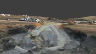 Dan River Ash Spill Model Fly-Over