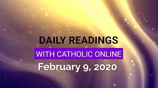 Daily Reading for Sunday, February 9th, 2020 HD