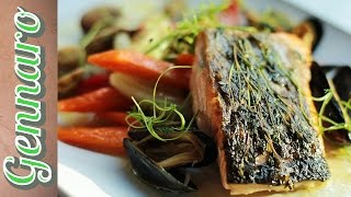 Pan Fried Salmon with Gennaro