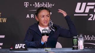 UFC 219: Carla Esparza Post-Fight Press Conference - MMA Fighting