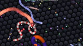 Slither.io Новые боты (2016) под 100000 массы !!!!