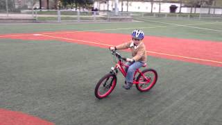 Ferrari Bicycle Test and Ride. 12 speed kids childs boys bike CX-30