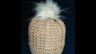 Шапка женская, крючком. Часть 1.  a cap knitted crochet. Part 1.