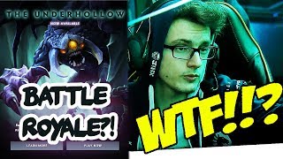 WTF Miracle- playing The Underhollow - New BATTLE ROYALE Custom Game for Dota 2