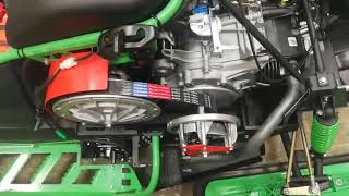Устранили проблему с вариатором на Irbis Tungus 600L