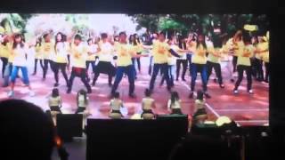 T-Ara watch flashmob form Việt Nam fans with love - 1st fan meeting in Việt Nam 10/1/2015 [fancam]