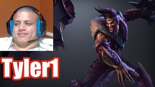 Tyler1 | DRAVEN vs JINX | DRAVEN Adc | Challenger Gameplay | Patch 8.13