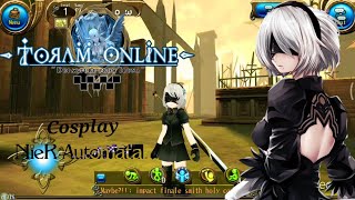 Toram Online - Cosplay Nier Automata 2B