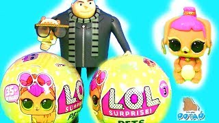 LOL Surprise Pets ЛОЛ Питомцы от Грю #ЛОЛ Сюрпризы 3 серии #Игрушки! Гадкий Я 3
