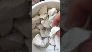 Мел Новый Оскол. Ем мел. Eating chalk new oskol.
