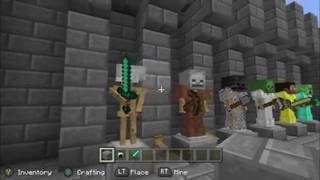 Minecraft Pocket Editon - Стойки для брони / Armor stands