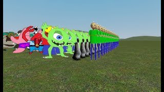 GMOD - INSANE NEXTBOT ARMY WITH DEAD MEMES!